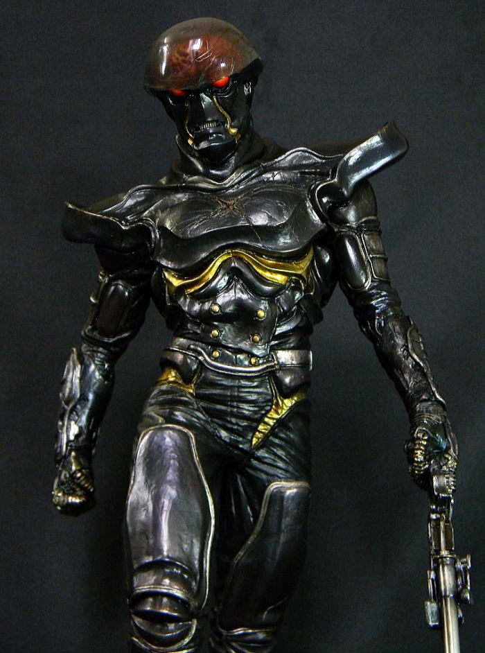 ハカイダーバスト 胸像完成品 竹谷隆之（検 メディコム RAH） ハカイダーバスト 胸像完成品 竹谷隆之（検 メディコム RAH）